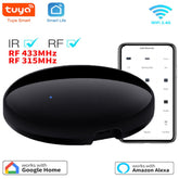 Tuya Smart WiFi IR + RF Remote Control Device,
Tuya smart devices, smart devices, IR remote device, RF remote, IR+RF Remote, Tuya IR Remote, Tuya smart IR Remote, Wifi IR Remote, smart homeautomation, smart device.